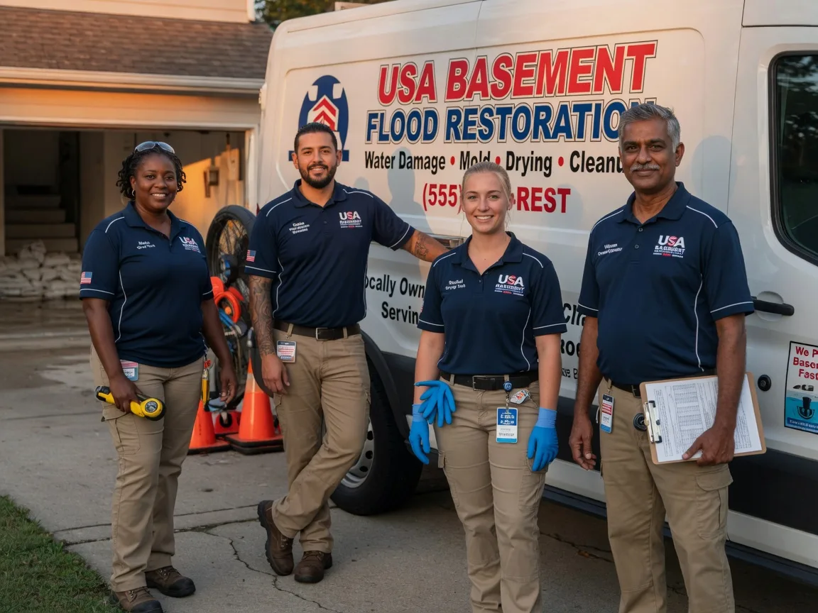 Basement Flood Cleanup company in Crosby, MS